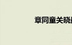 章同童关晓彤（章同童）