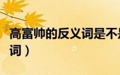 高富帅的反义词是不是矮穷矬（高富帅的反义词）