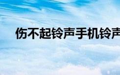伤不起铃声手机铃声下载（伤不起铃声）