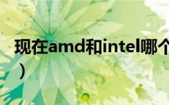 现在amd和intel哪个好（amd和intel哪个好）