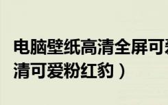 电脑壁纸高清全屏可爱少女（电脑桌面壁纸高清可爱粉红豹）