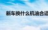 新车换什么机油合适（新车换什么机油）