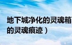 地下城净化的灵魂箱可以开出什么（dnf净化的灵魂痕迹）
