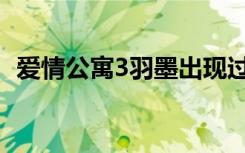 爱情公寓3羽墨出现过吗（爱情公寓3羽墨）