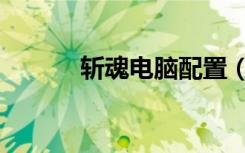 斩魂电脑配置（斩魂配置要求）