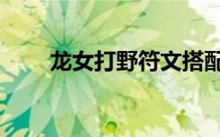 龙女打野符文搭配（龙女打野符文）