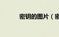 密钥的图片（密钥是什么图片）