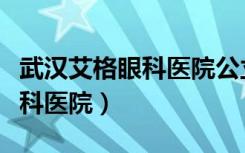 武汉艾格眼科医院公立还是私立（武汉艾格眼科医院）