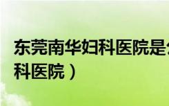 东莞南华妇科医院是公立医院吗（东莞南华妇科医院）