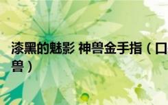 漆黑的魅影 神兽金手指（口袋妖怪漆黑的魅影金手指代码神兽）