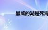 最咸的湖是死海吗（最咸的湖）