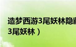 造梦西游3尾妖林隐藏关卡怎么进（造梦西游3尾妖林）