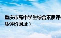 重庆市高中学生综合素质评价登录（重庆市高中学生综合素质评价网址）