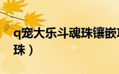 q宠大乐斗魂珠镶嵌攻略（q宠大乐斗血灵魂珠）