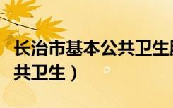 长治市基本公共卫生服务中心（长治市基本公共卫生）