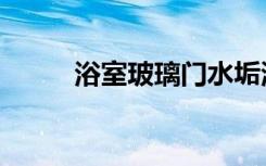 浴室玻璃门水垢清洗（水垢清洗）