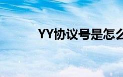 YY协议号是怎么回事（yy协议）