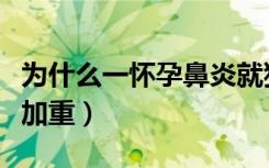 为什么一怀孕鼻炎就犯（为什么一怀孕鼻炎就加重）
